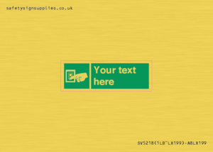 Custom Light Switch Sign